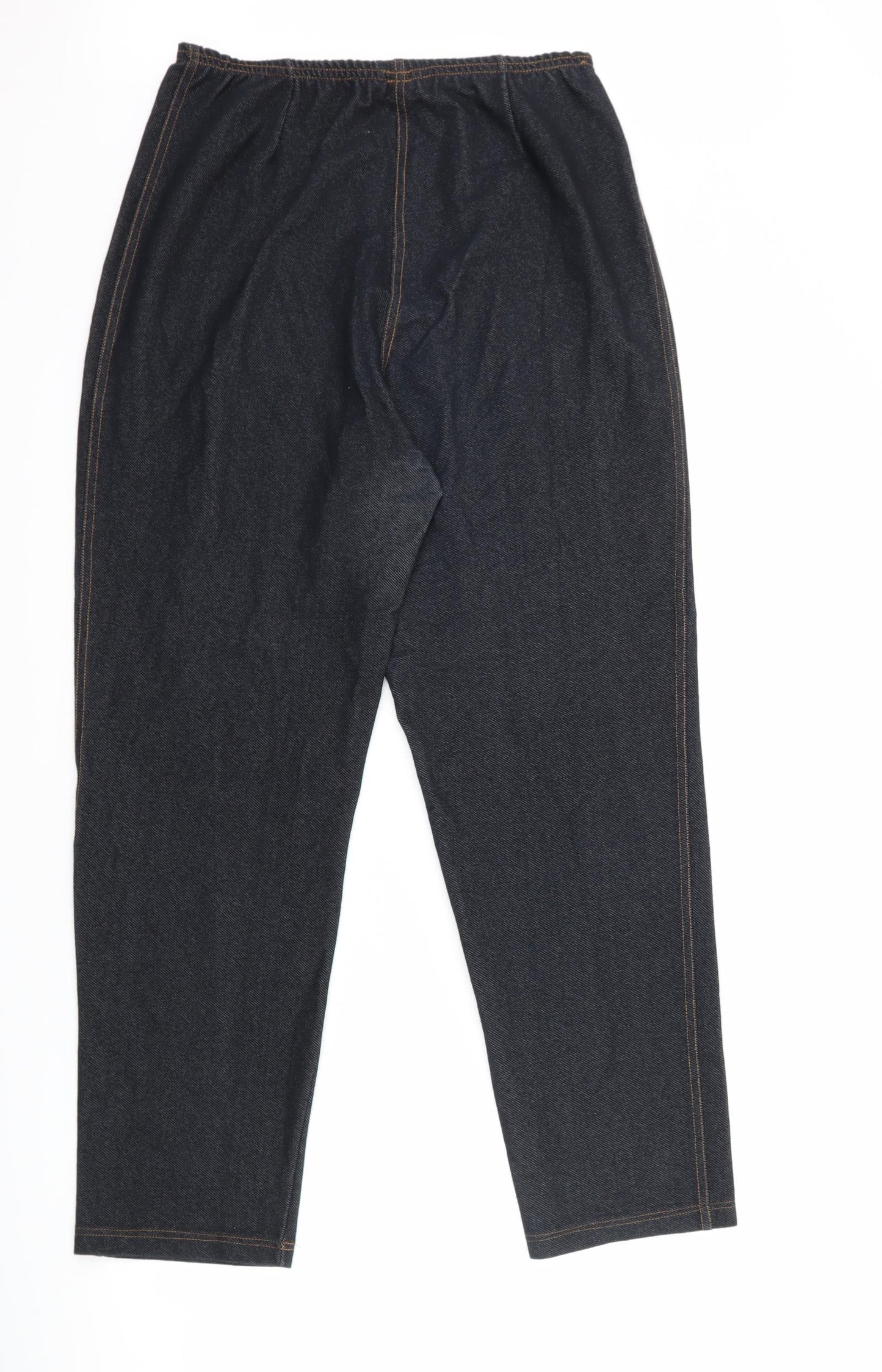 CRIATIFF Womens Blue   Jegging Trousers Size M L27 in