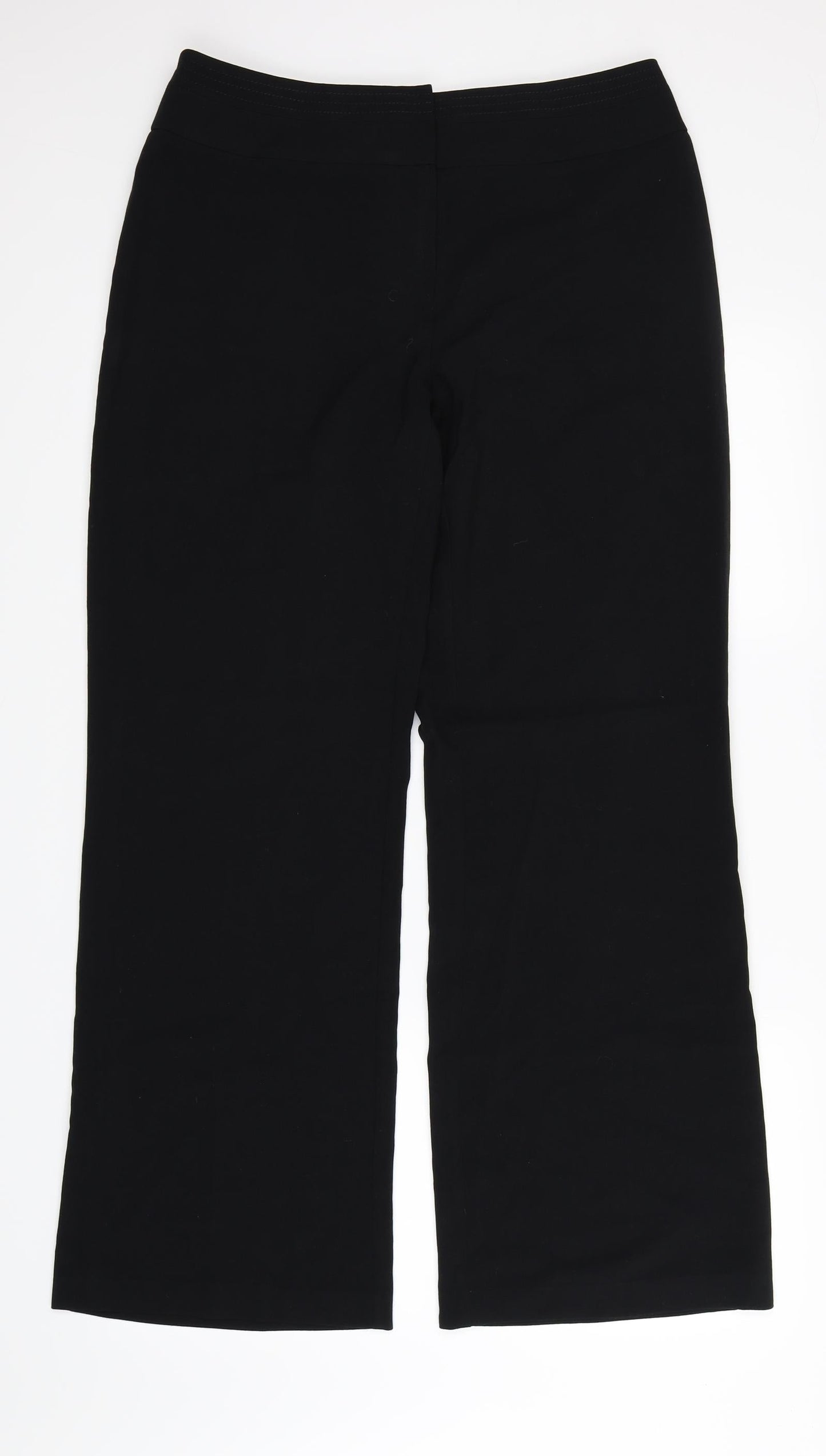 Marks and Spencer Womens Black   Trousers  Size 12 L30 in