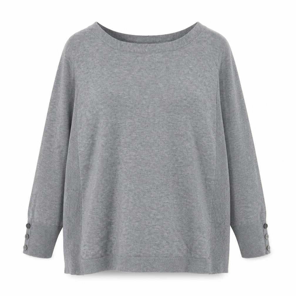 Papaya Womens Grey  Knit Pullover Jumper Size 20