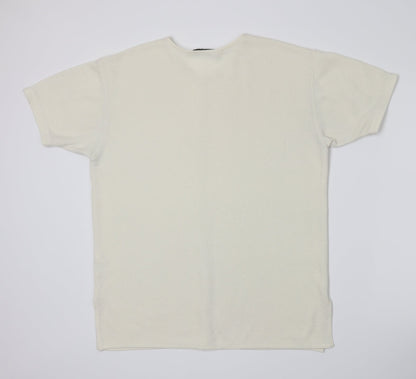 Back view of BHS women’s white knit jumper, size UK 10