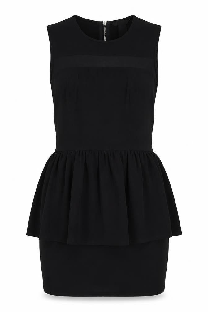 H&M Womens Black   A-Line  Size 10