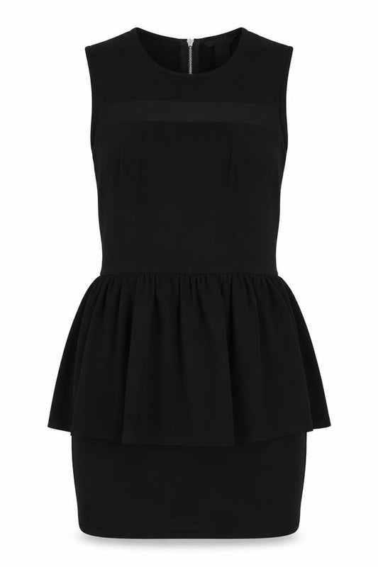 H&M Womens Black   A-Line  Size 10