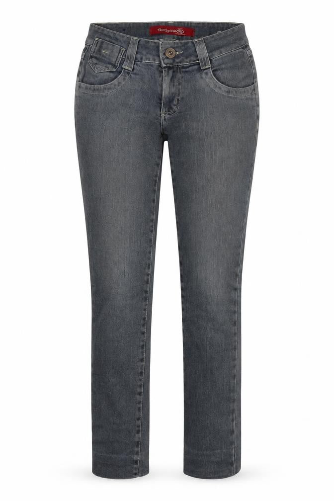 Tacosystem Womens Grey  Denim Skinny Jeans Size 8 L28 in