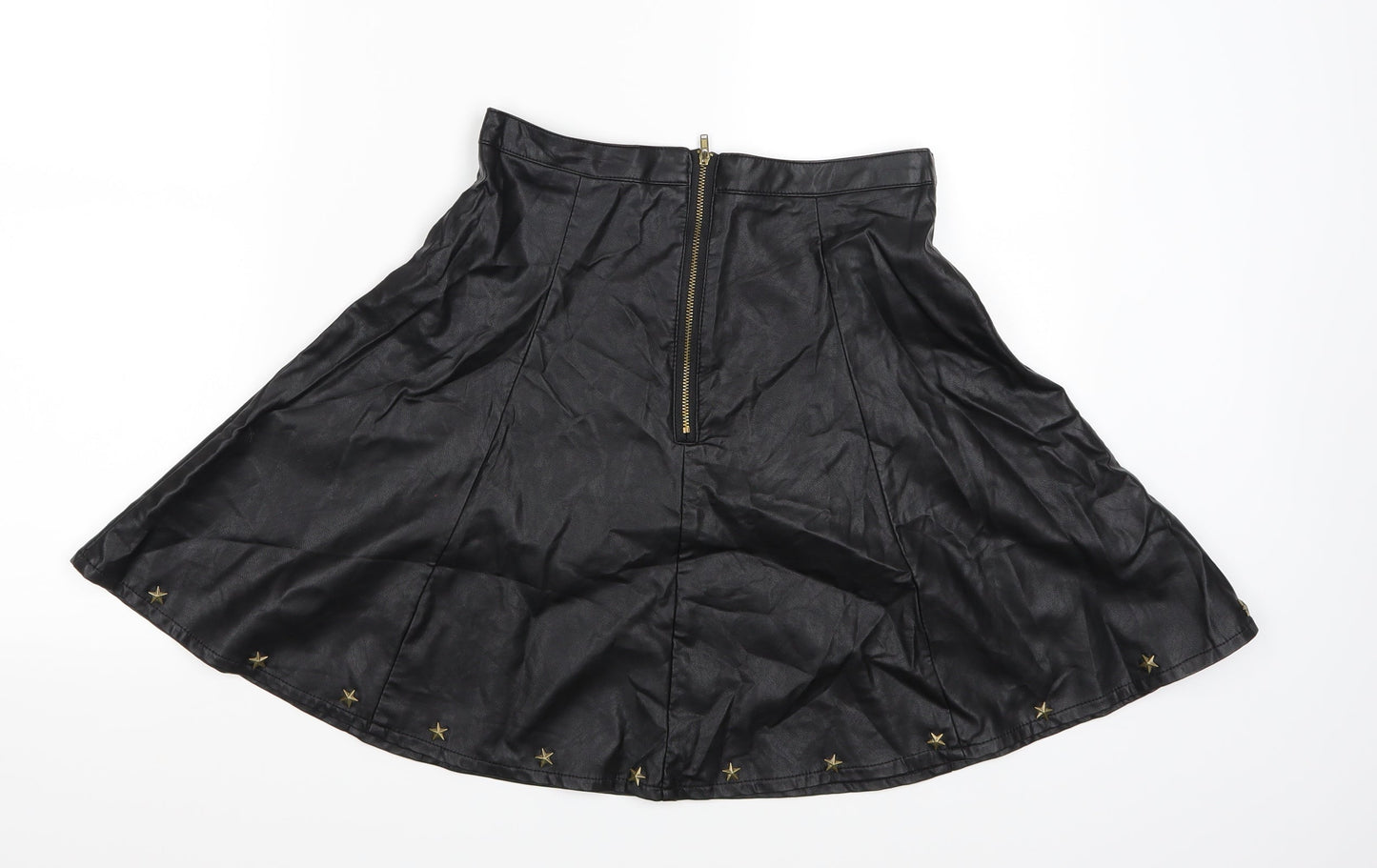 Ad Lib Womens Black   A-Line Skirt Size 10