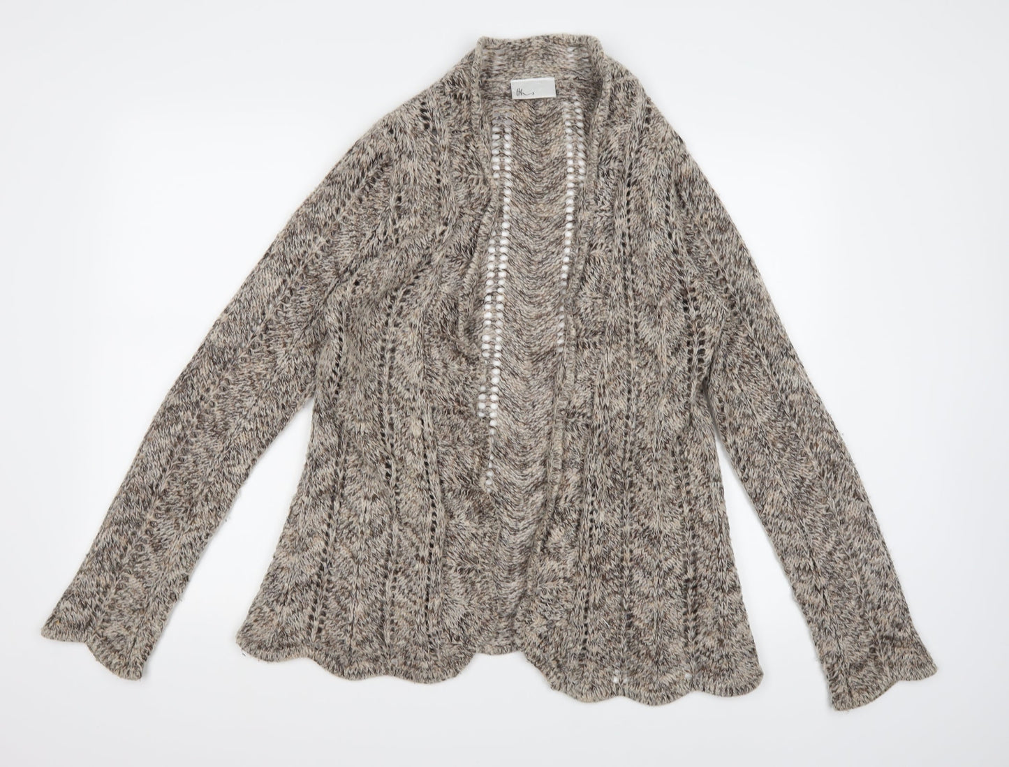 BHS Womens Brown  Knit Cardigan Jumper Size M