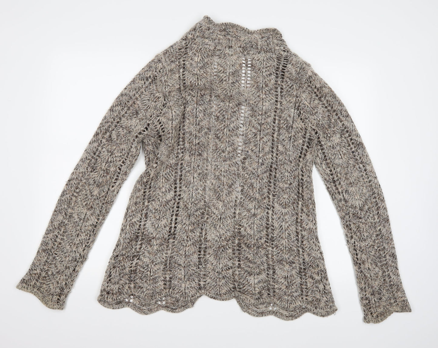BHS Womens Brown  Knit Cardigan Jumper Size M