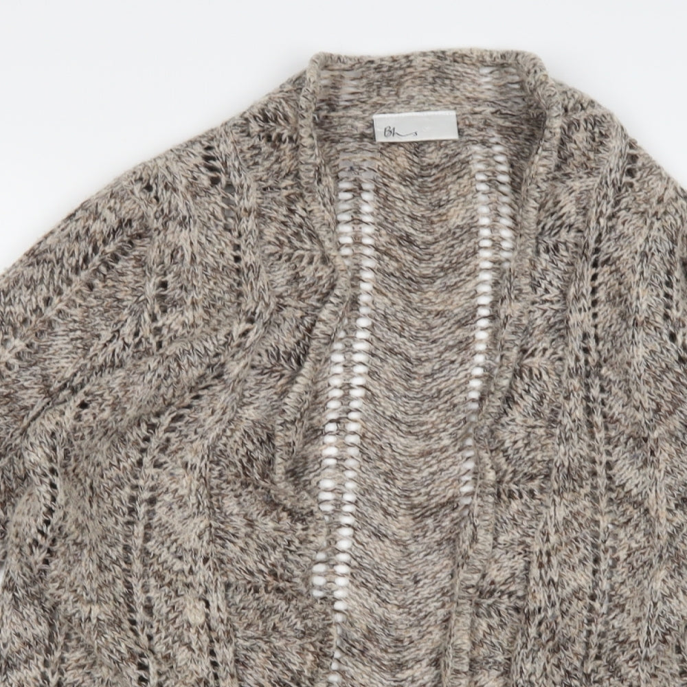 BHS Womens Brown  Knit Cardigan Jumper Size M