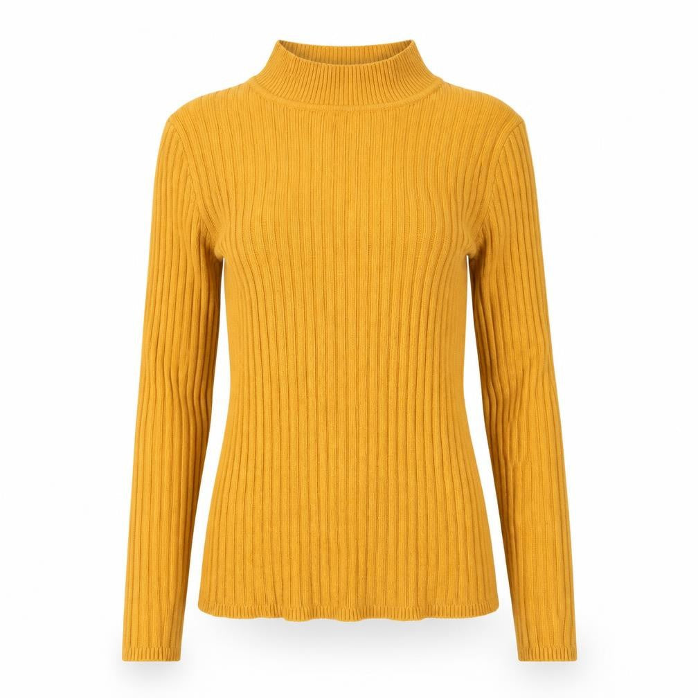 Primark Womens Yellow  Knit Pullover Jumper Size XS