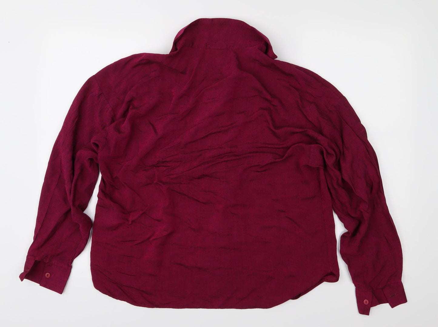 Preworn Womens Pink   Basic Blouse Size 14
