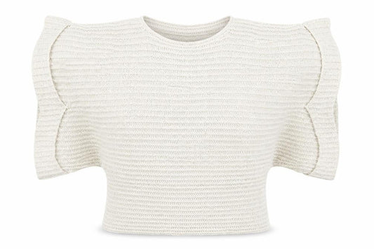 Front view of Brave Soul women’s ivory jumper, size S
