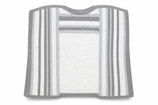 Front view of Per Una women’s grey shrug hoodie, size M