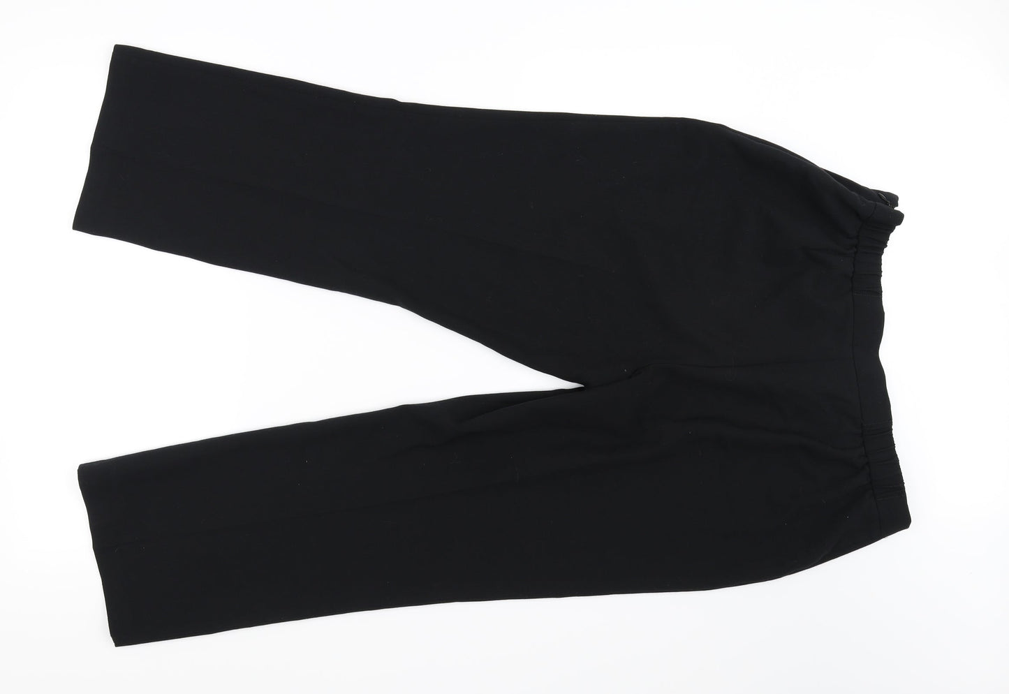 Marks and Spencer Womens Black   Trousers  Size 16 L26 in