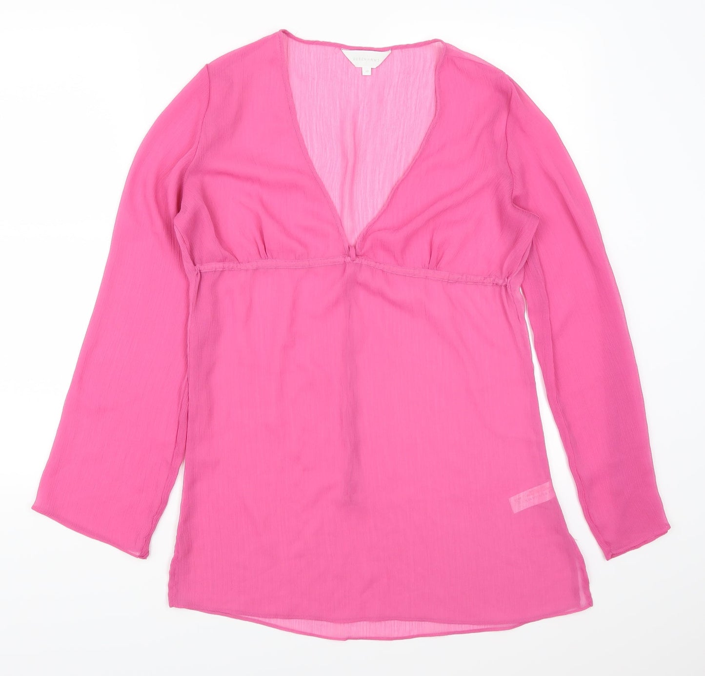 Debenhams Womens Pink   Basic Blouse Size 10