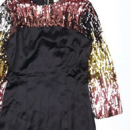 Close-up detail of Ivivi women’s multicoloured mini, size S