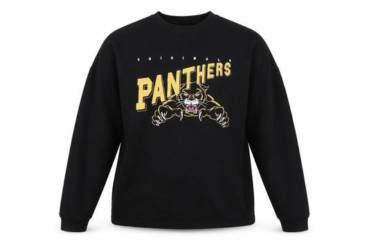 Missguided Womens Black   Pullover Sweatshirt Size 10  - Originals Panthers