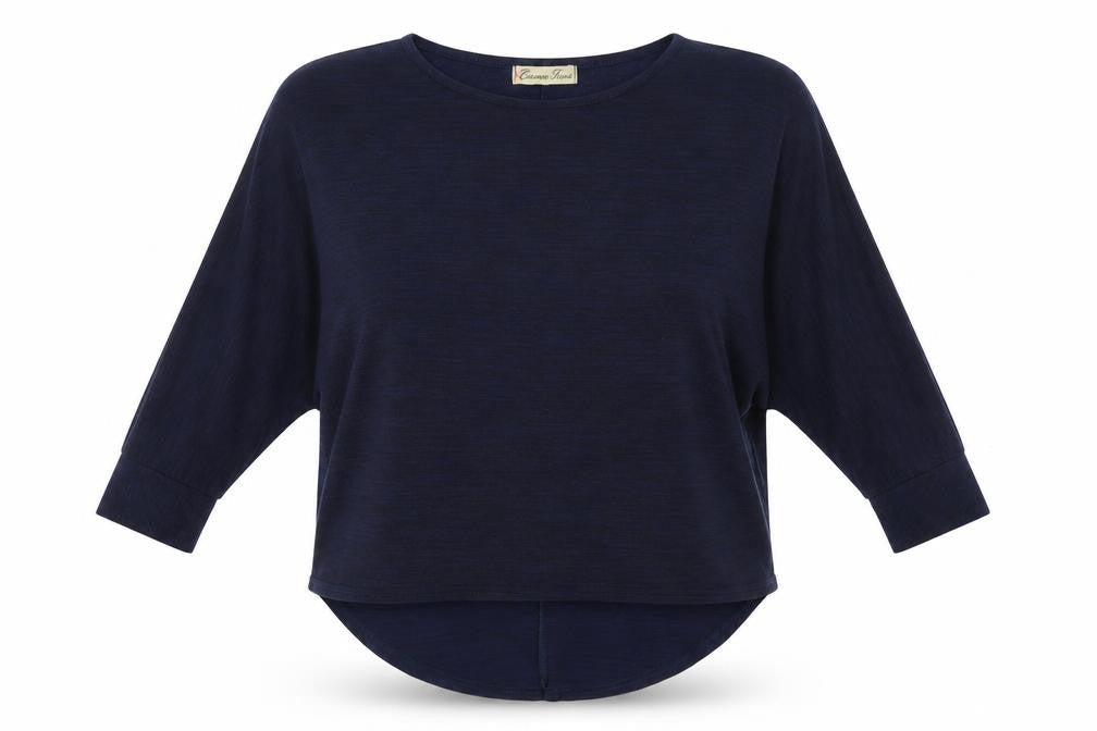 Cameo Rose Womens Blue Basic T-Shirt Size M