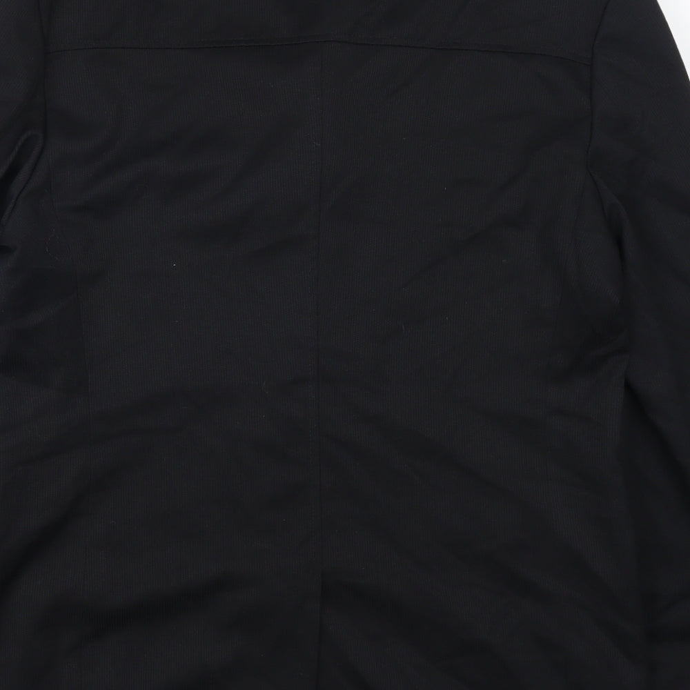 Willson Mens Black   Jacket Suit Jacket Size 42