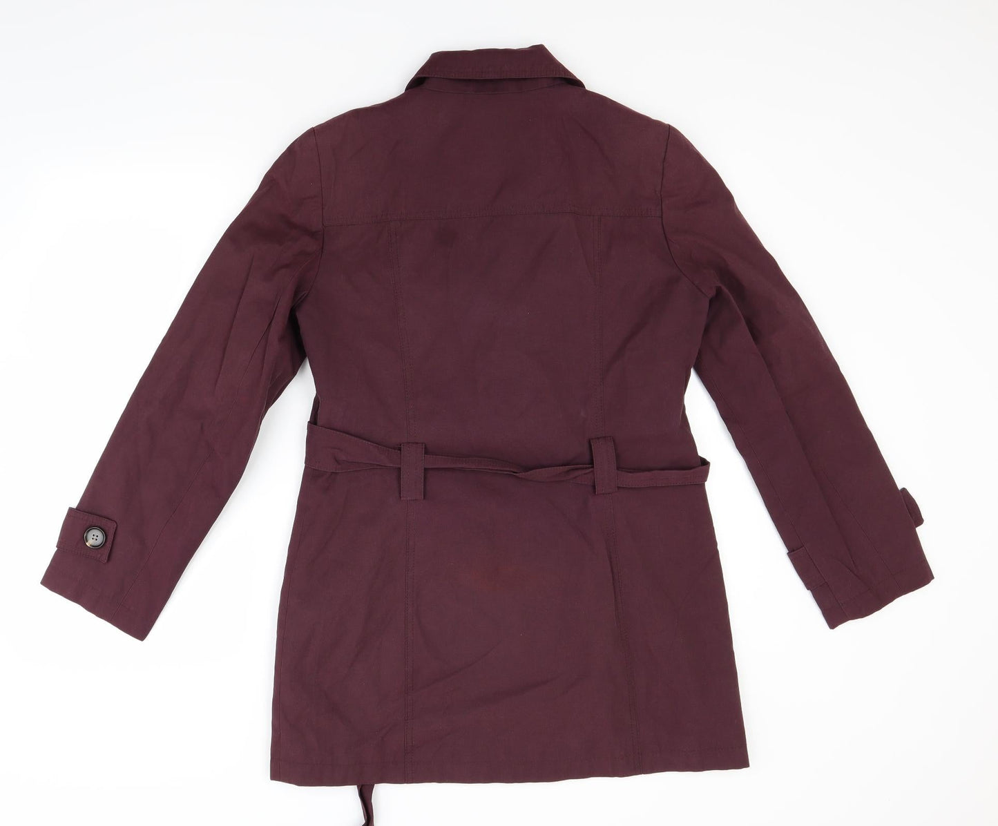 BHS Womens Red   Overcoat Coat Size 12