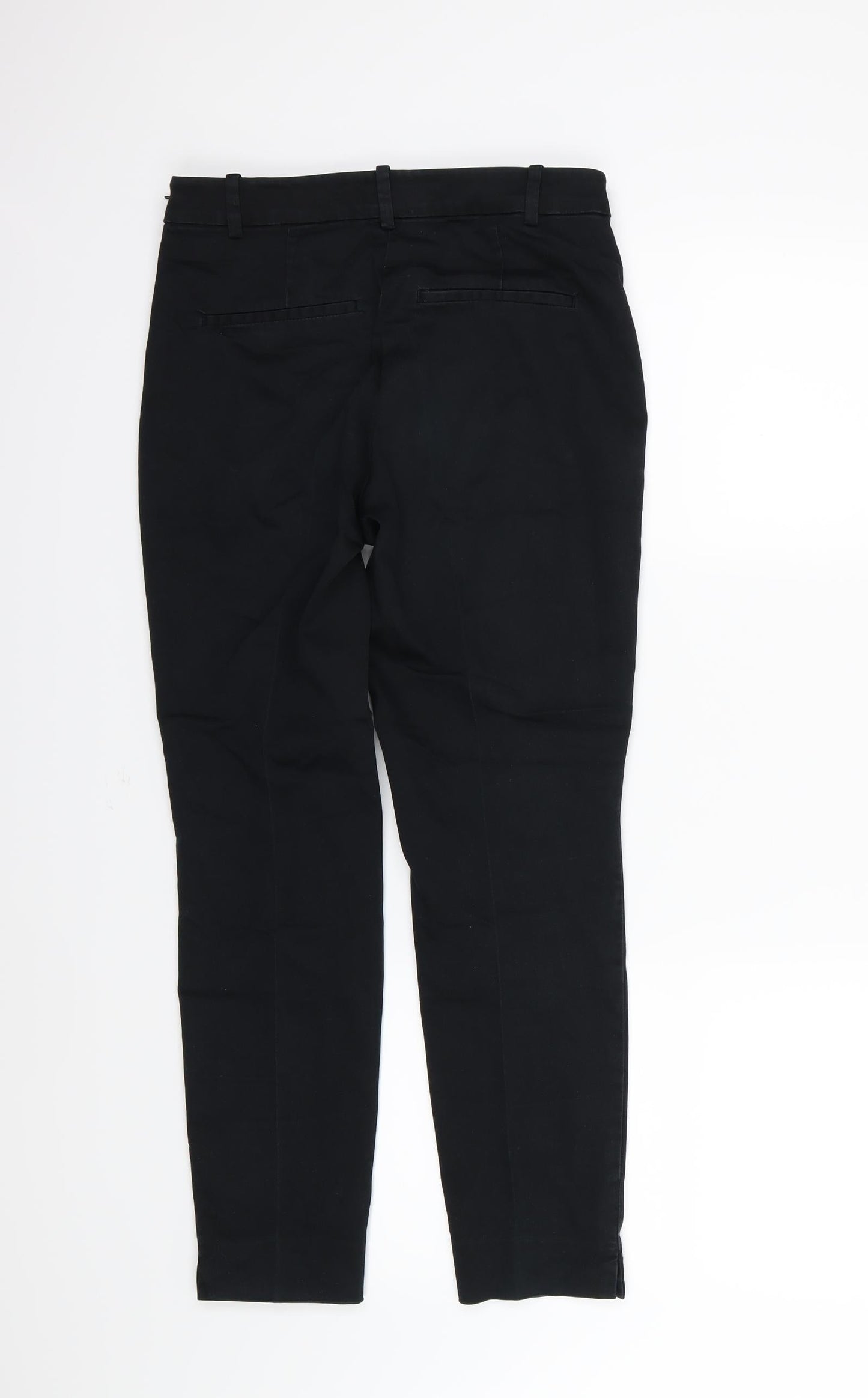 H&M Womens Black   Trousers  Size 10 L27 in