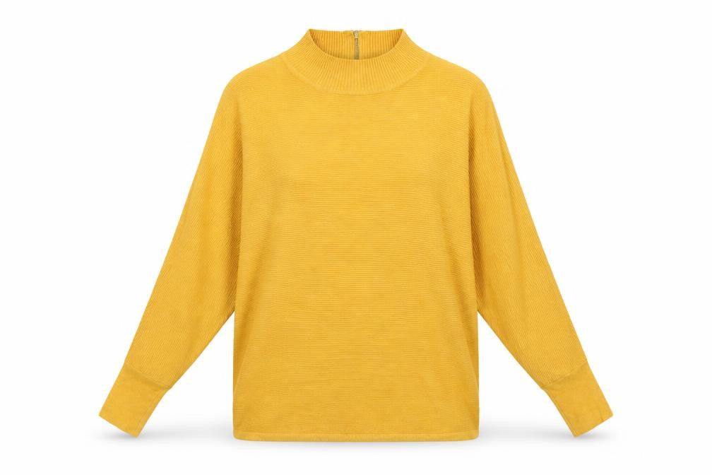 Primark Womens Yellow  Knit Pullover Jumper Size M