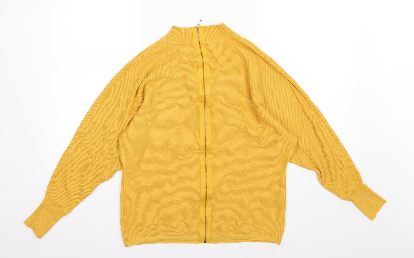 Primark Womens Yellow  Knit Pullover Jumper Size M