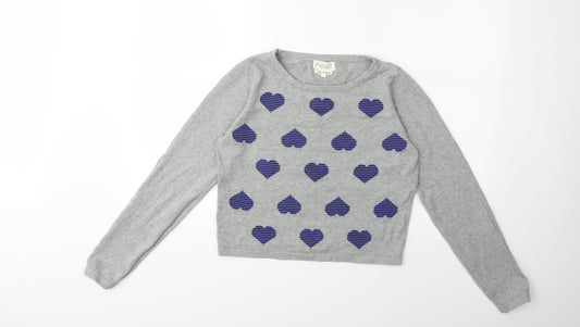 NEXT Womens Grey   Pullover Jumper Size 10