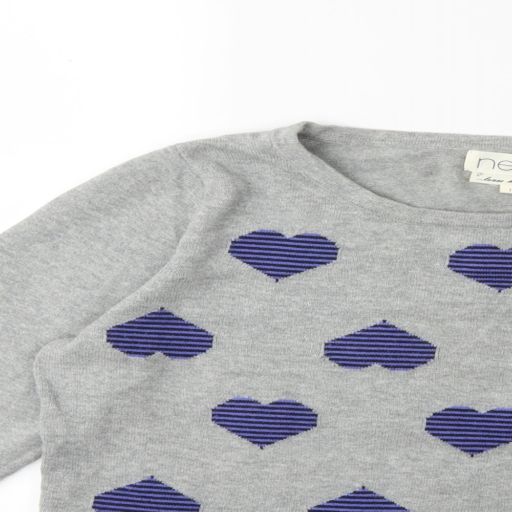 NEXT Womens Grey   Pullover Jumper Size 10