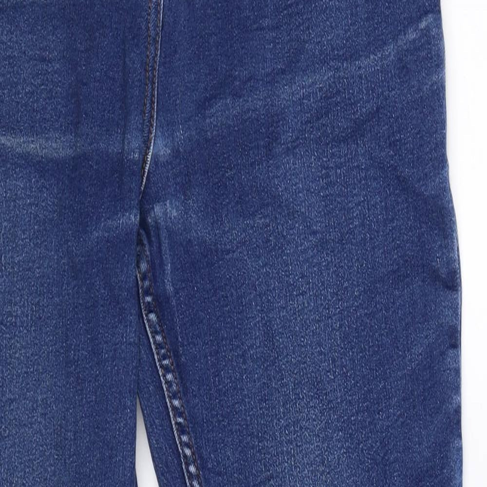 Papaya Womens Blue  Denim Skinny Jeans Size 8 L25 in