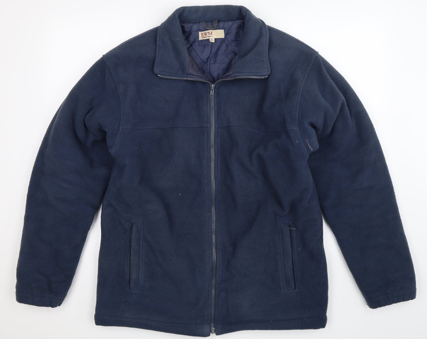 EWM Mens Blue  Fleece Jacket  Size S