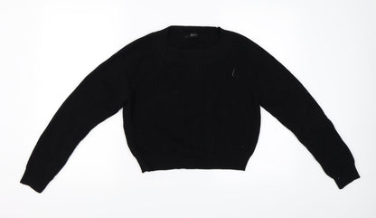 Front view of Forever 21 women’s black jumper, size S
