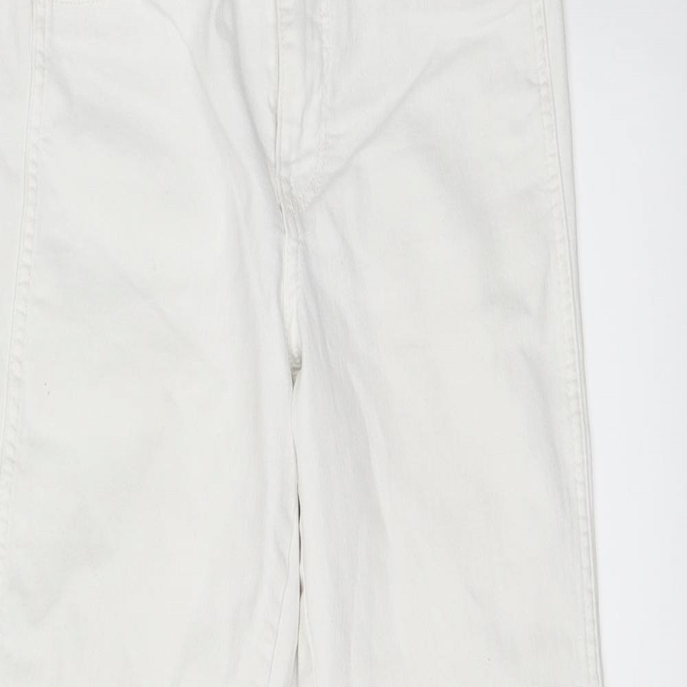 H&M Womens Ivory   Skinny Jeans Size 27 L27 in