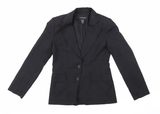 Club Monaco Womens Black   Jacket Suit Jacket Size 8