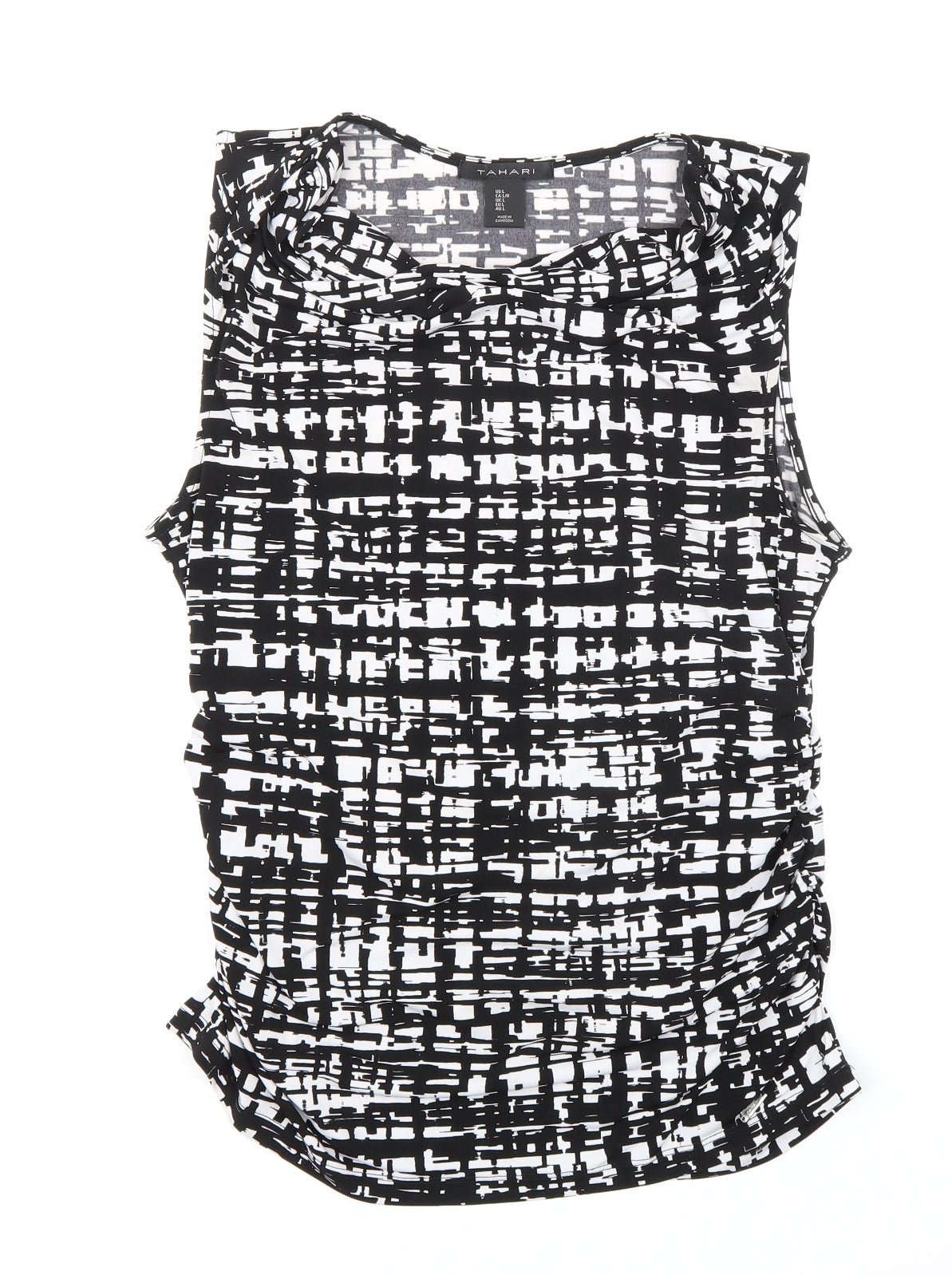 Tahari Womens Black   Basic Tank Size L
