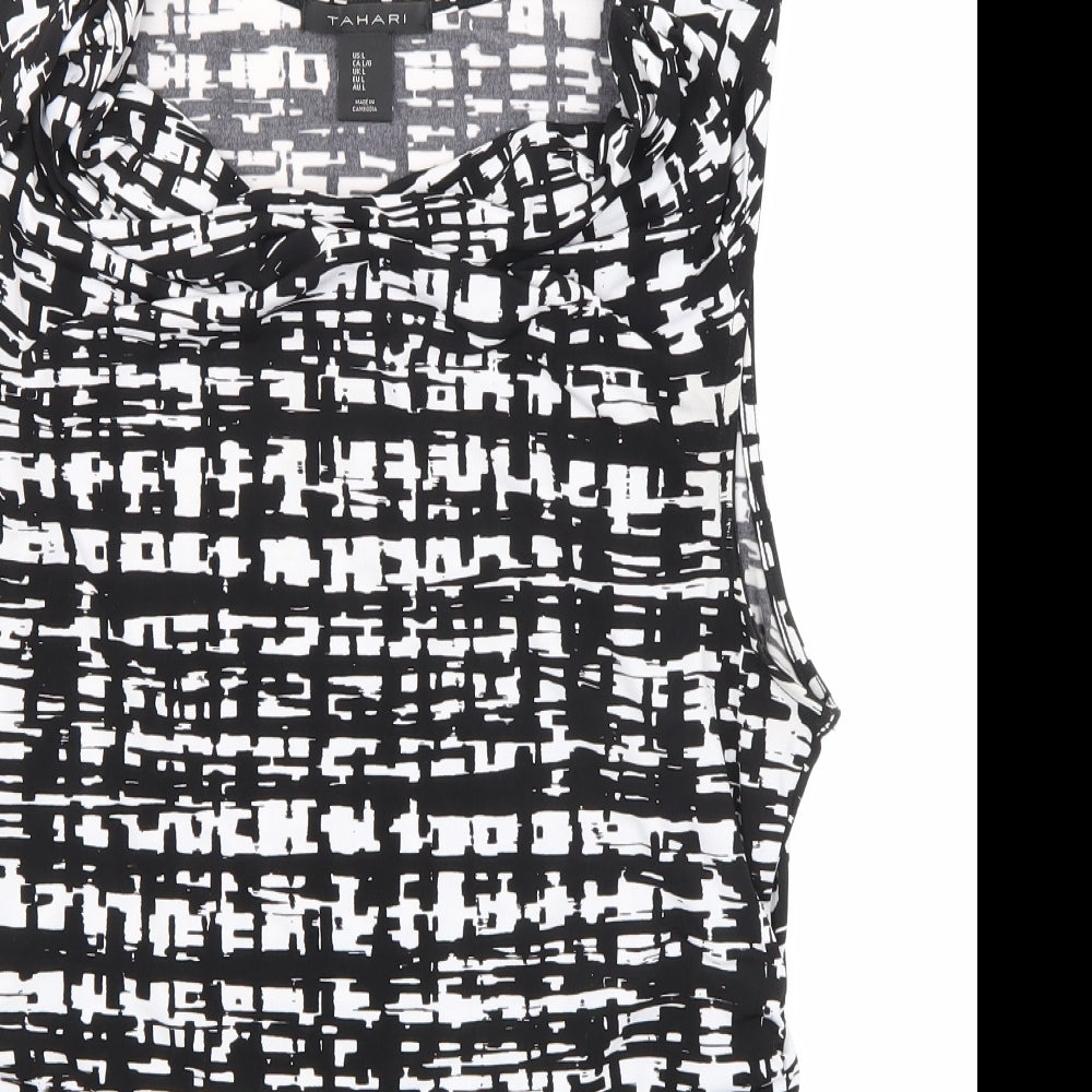 Tahari Womens Black   Basic Tank Size L