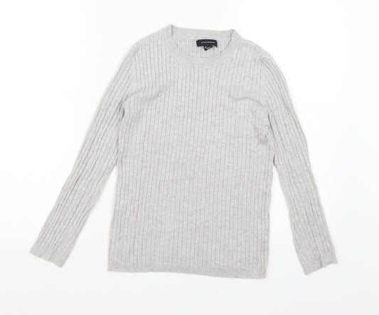 Atmosphere Womens Grey  Knit Pullover Jumper Size 10