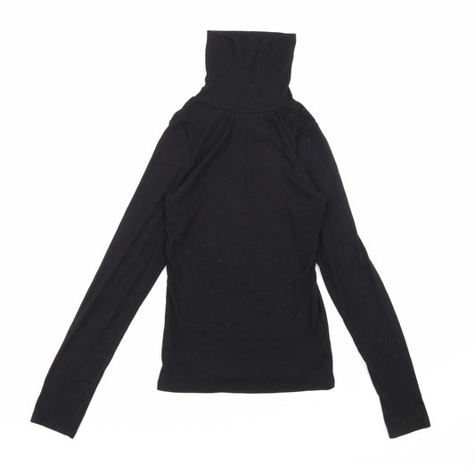 New Look Womens Black  Knit Pullover Jumper Size 10