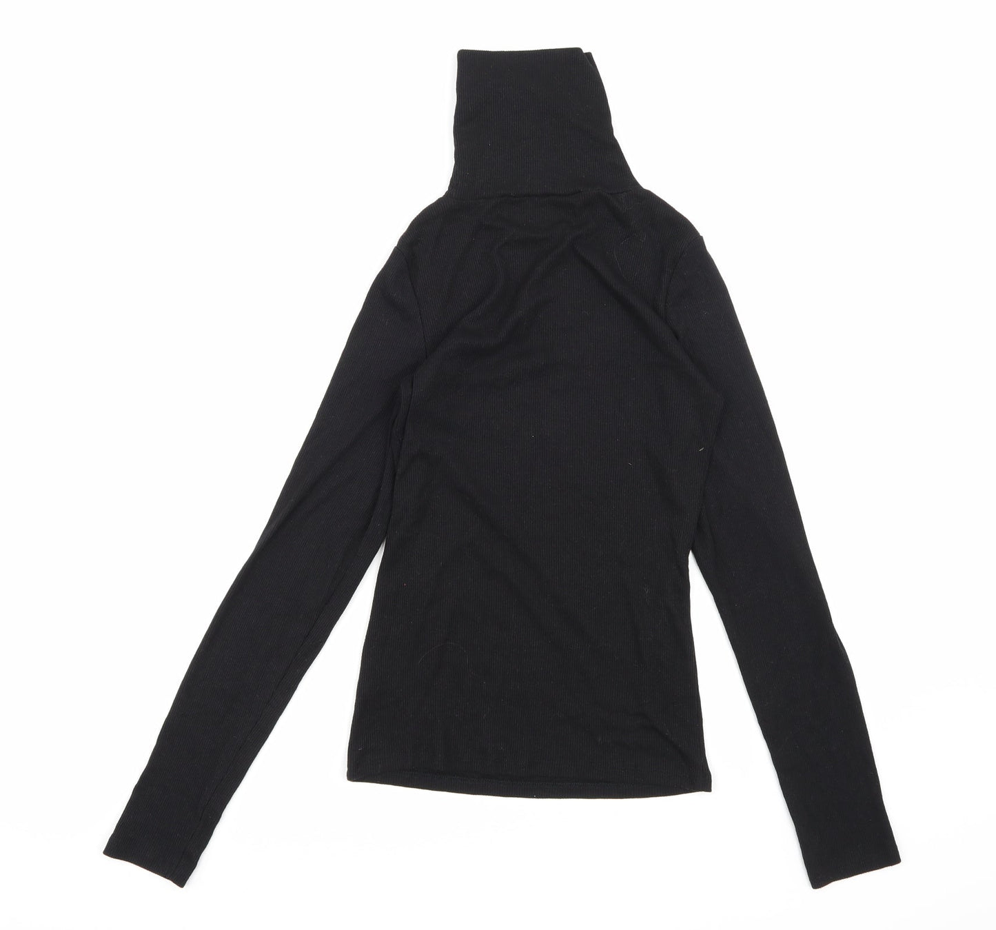 New Look Womens Black  Knit Pullover Jumper Size 10