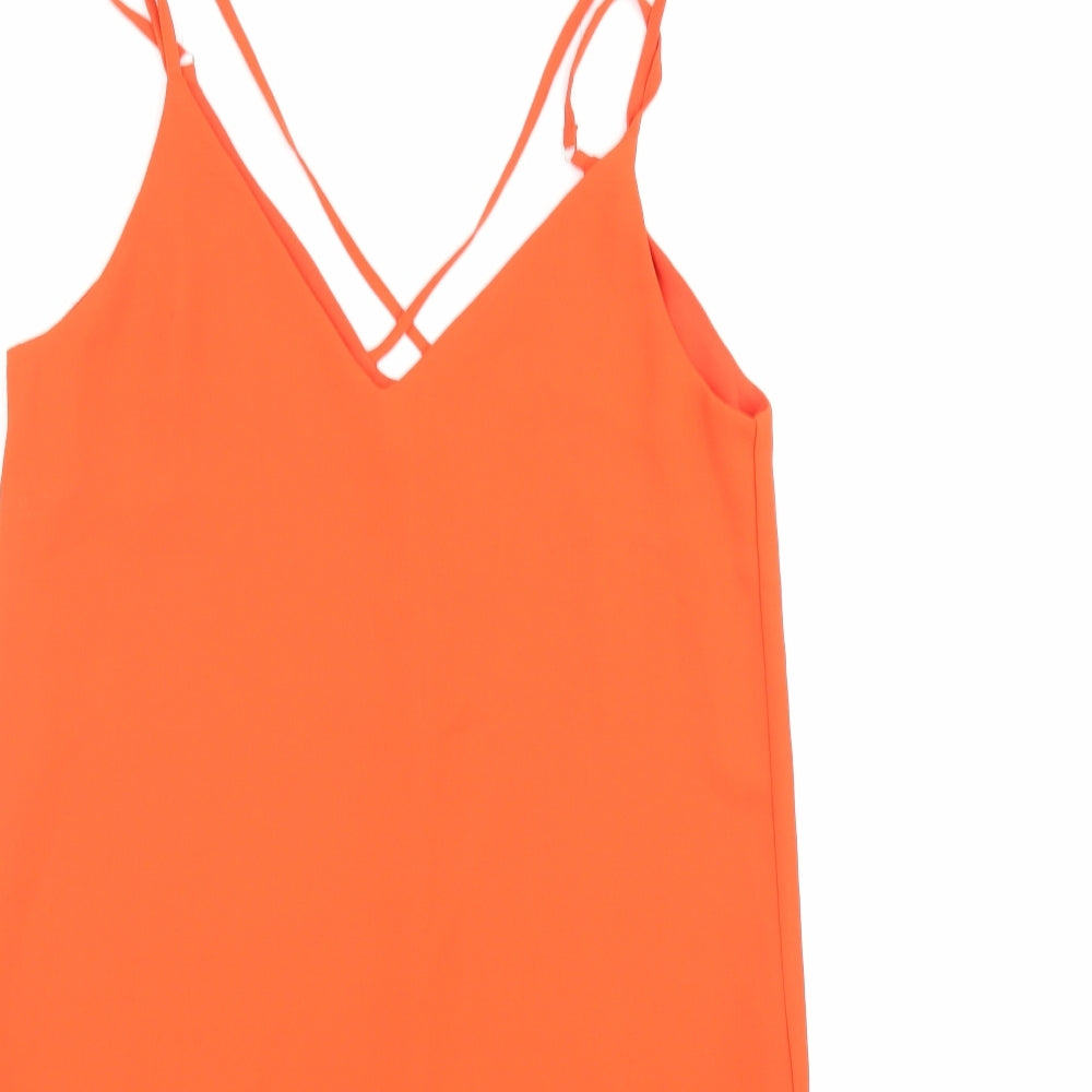 Topshop Womens Orange   A-Line  Size 8