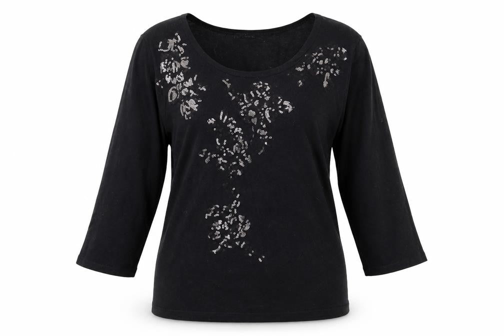 Bonmarché Womens Black Pullover Jumper Size M