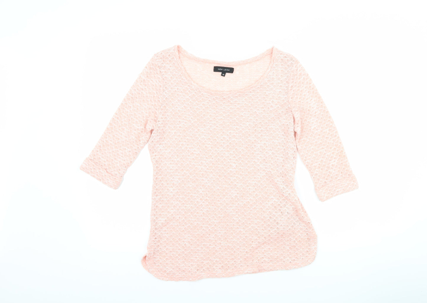 New Look Womens Pink   Pullover Jumper Size 10