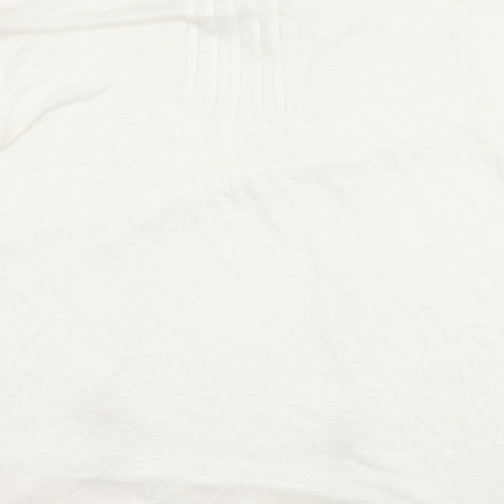 Lost Stock Womens White   Basic T-Shirt Size M