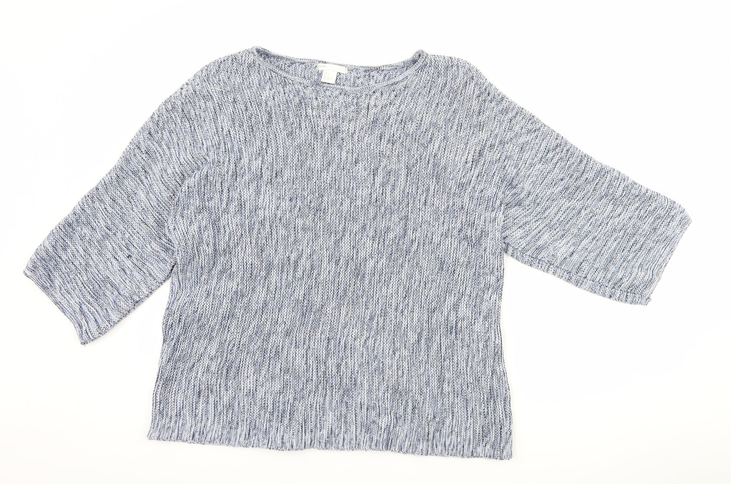 H&M Womens Blue   Pullover Jumper Size S