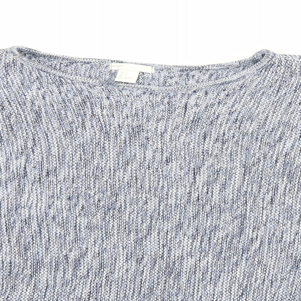 H&M Womens Blue   Pullover Jumper Size S