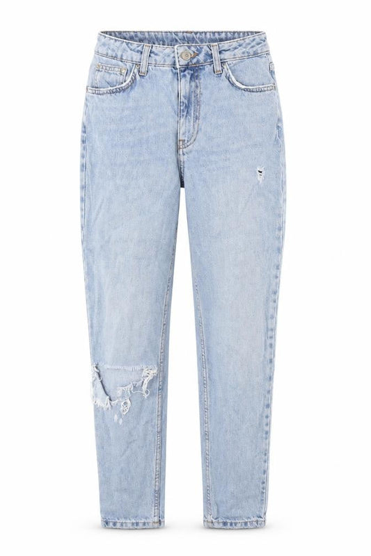 Topshop Womens Blue  Denim Mom Jeans Size 26 L25 in
