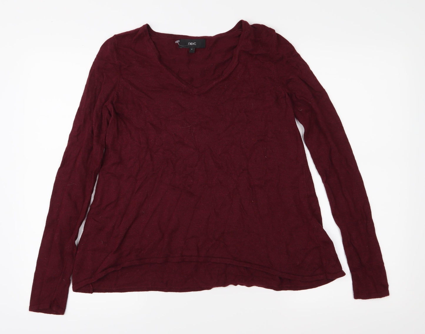 NEXT Womens Purple  Knit Pullover Jumper Size 6