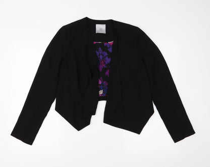 Additional front view of Tu women’s black jacket, size UK 8