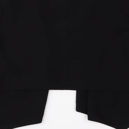Brand and care label for Tu women’s black jacket, size UK 8