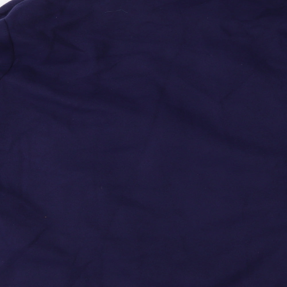 Anne De Lancay Womens Purple  Fleece Jacket  Size M