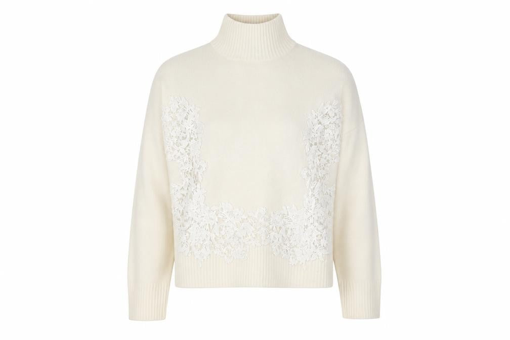 Marks & Spencer Womens Ivory  Knit Pullover Jumper Size M
