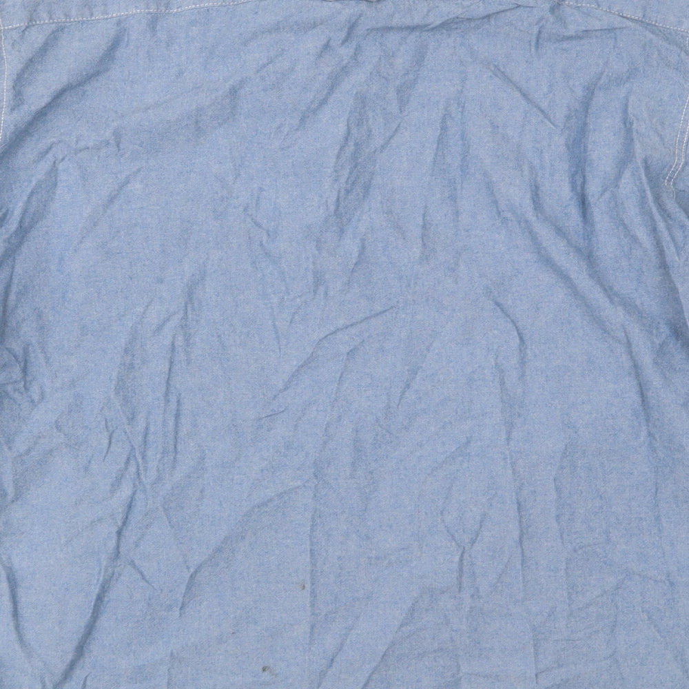 NEXT Mens Blue    Button-Up Size M